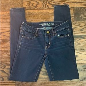 American Eagle Dark Wash Skinny Jeans
